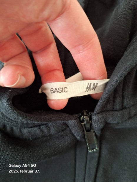 h&m kapucnis melegítőfelső 134/140