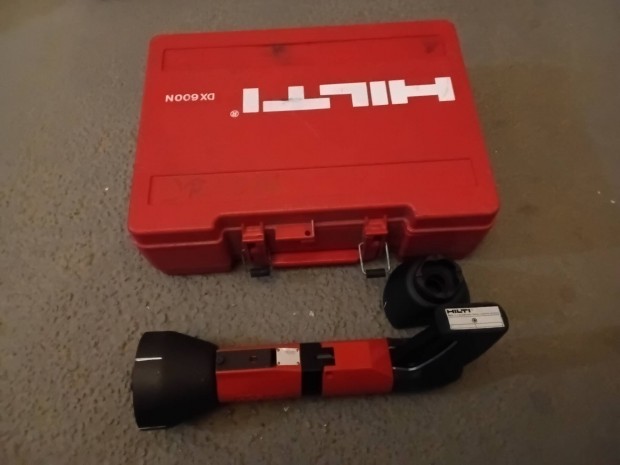 hilti patronos szögbelövő DX600N új raktári darab