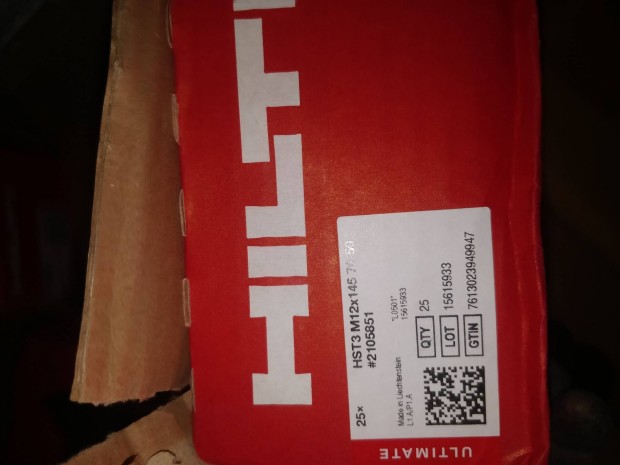 hilti t csavar tb toboz 25DB/doboz