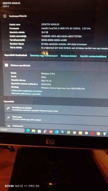 i5_ 4Gen_ Windows 11 Pro csak oktber 12-ig !!