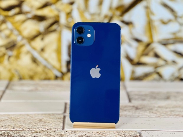 iPhone 12 128 GB Blue 100% akku, szp llapot - 12 H GARANCIA