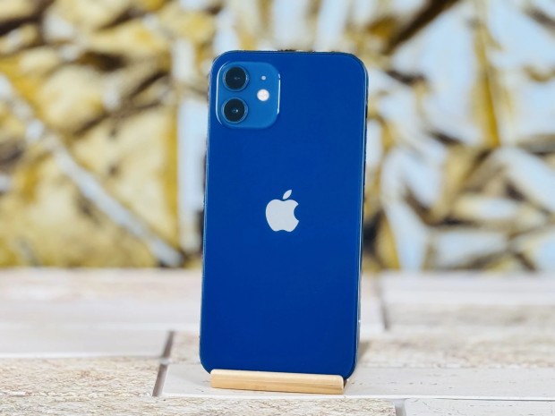 iPhone 12 64 GB Blue 100% akku, szp llapot - 12 H GARANCIA