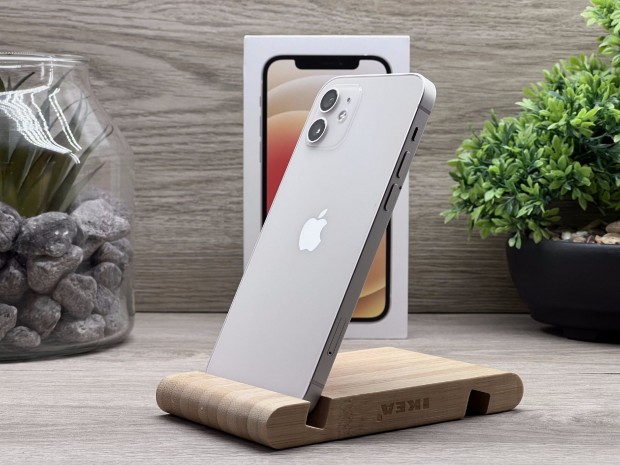 iPhone 12 White 64GB 2 V Garancival Szmlval Aksi 95%