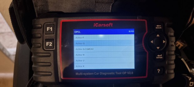 icarsoft Opel diagnosztika, hibakd olvas/trl