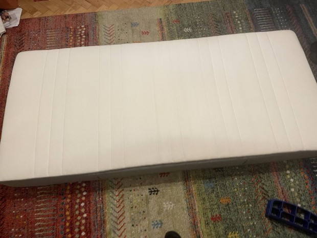 ikea habszivacs fehér matrac 90x200, mosható huzattal