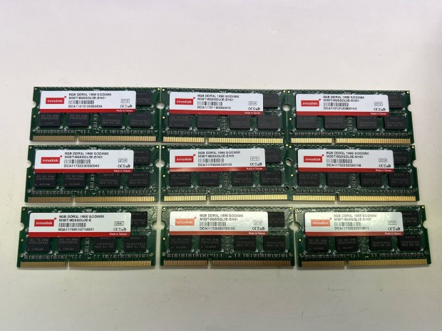 innodisk ddr3 8gb pc3l-14900s 1866mhz