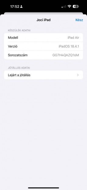 ipad Air 64GB Wi-Fi