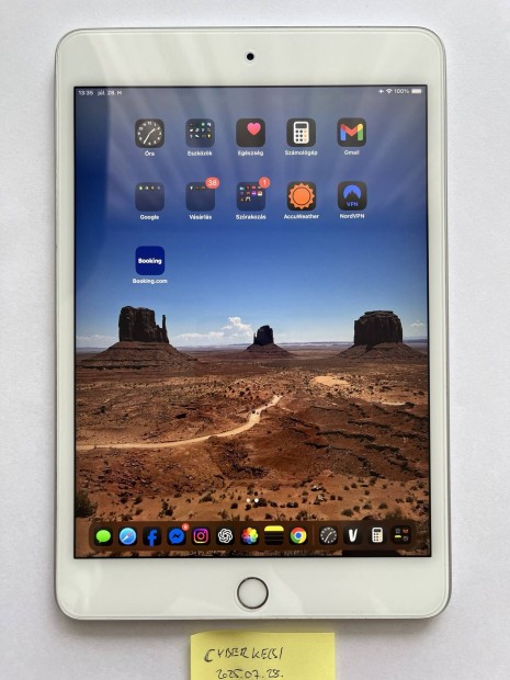 ipad mini 5 - 256 GB - Ezst - j flia + tok - Makultlan kijelz