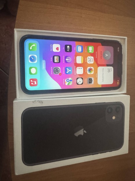 iphone 11 64GB Black ujszer