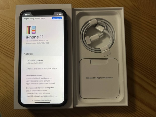 iphone 11 64GB j! Apple garancia! 