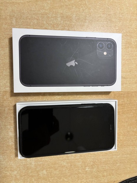 iphone 11 64GB + tok s flia karcmentes llapot