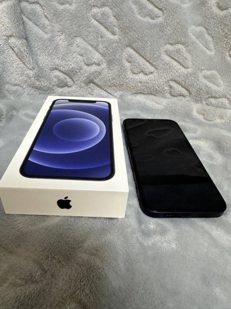 iphone 12 64GB Fekete, jszer! 90% akku, fggetlen!