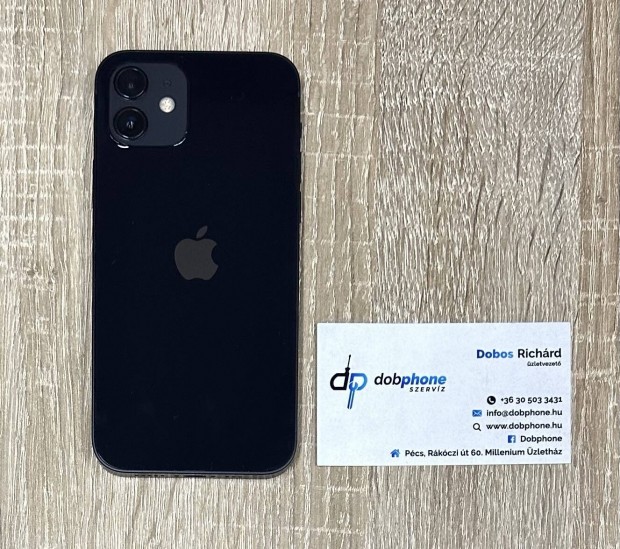 iphone 12 64GB Fggetlen Black