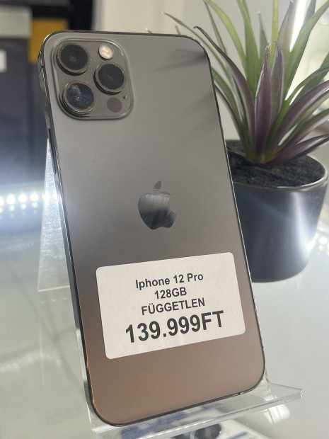 iphone 12 Pro 128GB Fggetlen 3 hnap garancival