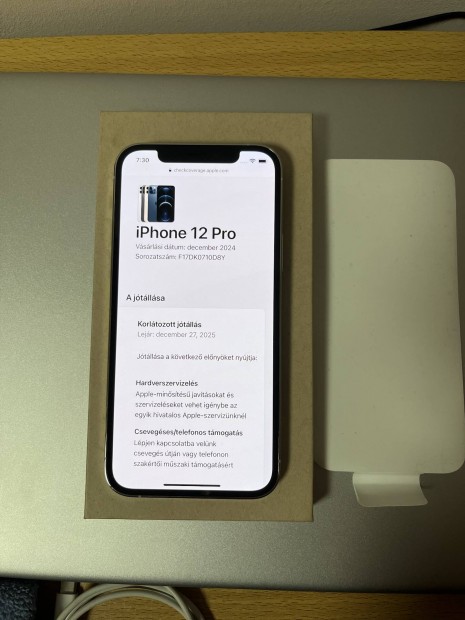 iphone 12 Pro 128GB j! 0 perces! 1 v Apple garancia!