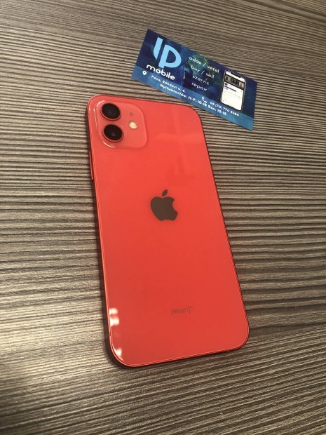 iphone 12 (Product RED), Hibtlan, 128GB, Fggetlen, Garancia