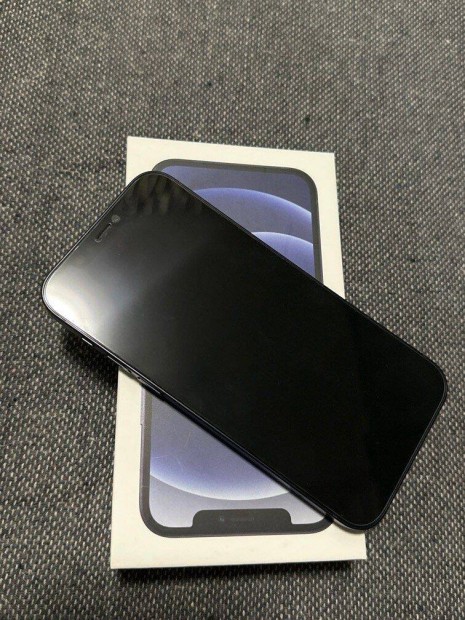 iphone 12 fekete fggetlen 