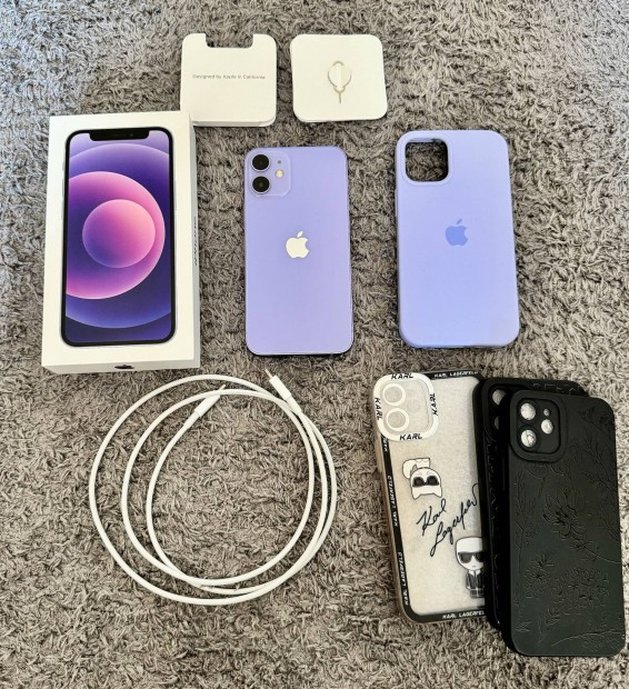iphone 12 mini 64GB lila (purple), fggetlen