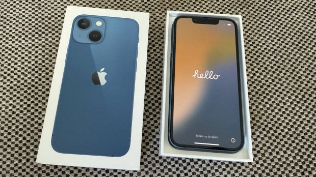 iphone 13 mini 128Gb kék