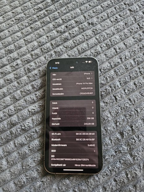 iphone 14 Pro Max 256GB