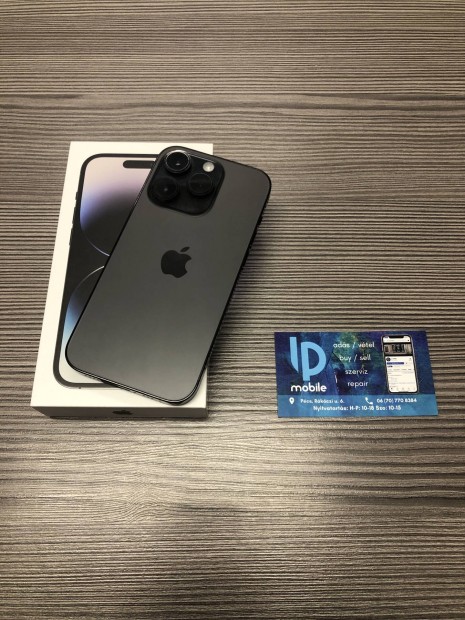 iphone 14 Pro, Hibtlan, 128GB, Space Black, Fggetlen, Gyri garancia