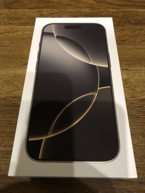 iphone 16 Pro 512GB - (Natur titan) - Csak 1db! 