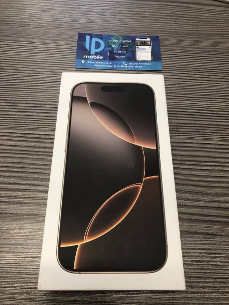 iphone 16 Pro, j-Bontatlan, 128GB, Desert Titanium, Fggetlen