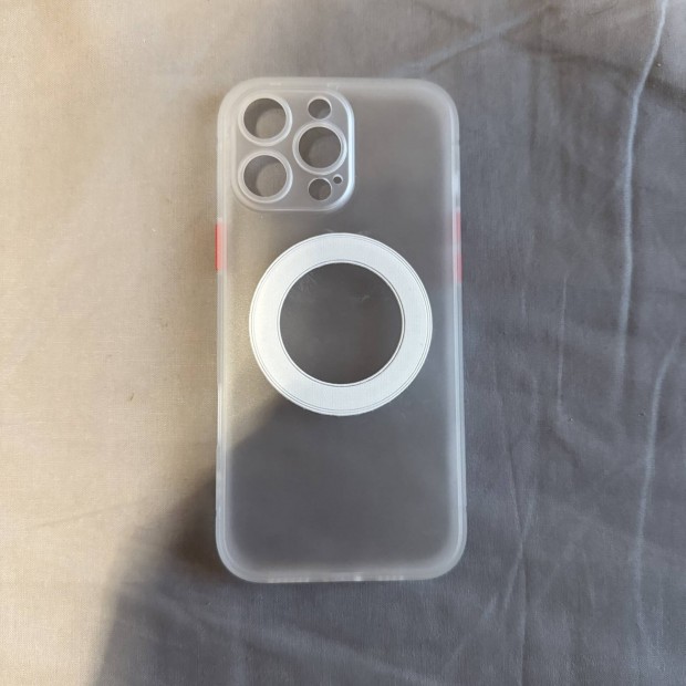 iphone 16 pro max szilikon magsafe tok matt átlátszó