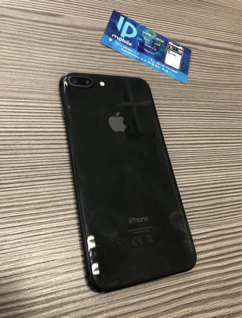 iphone 8 Plus, Megkmlt, 64GB, Fggetlen, Fekete, Garancia