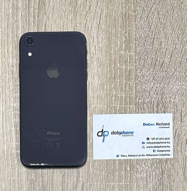 iphone XR 64GB Fggetlen Black