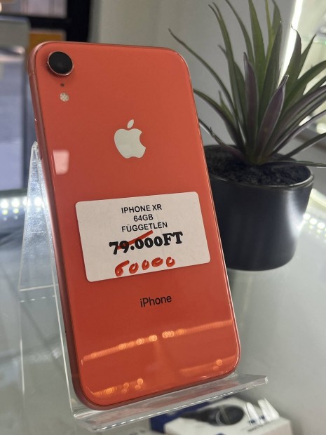 iphone XR 64GB Krtyafggetlen 3 hnap garancival