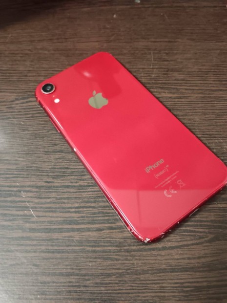 iphone XR RED 64GB Fggetlen Szp llapotban