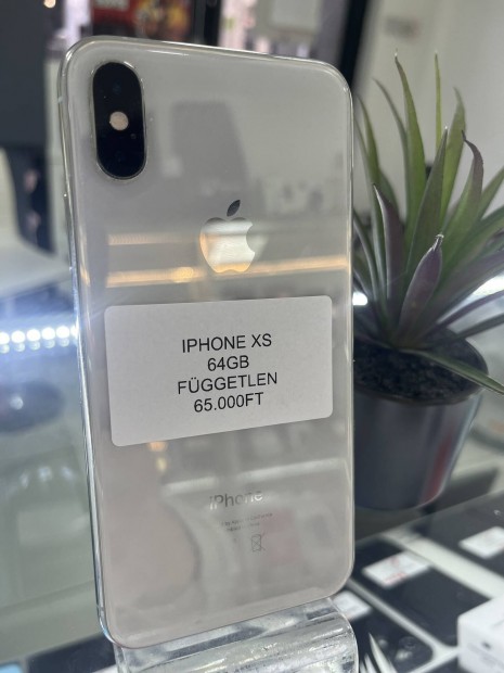 iphone XS 64GB Krtyafggetlen 3 hnap garancival.