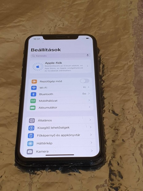 iphone XS 64gb Fggetlen, 100% akkuval, flis,tokkal