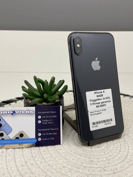 iphone X - 64GB