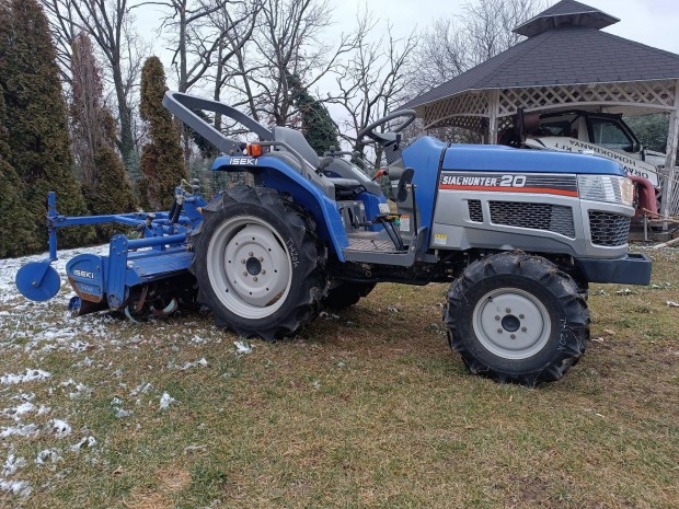 iseki Sial Hunter20 japán kistraktor kubota yanmar goldoni agt carraro
