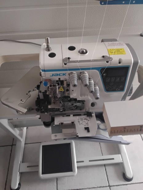 jack C5F szálvágós új négyszálas ipari interlock varrógép eladó!!!