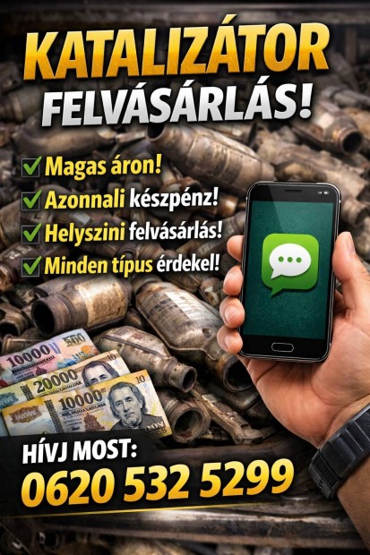 kataliz�tor felv�s�rl�s 