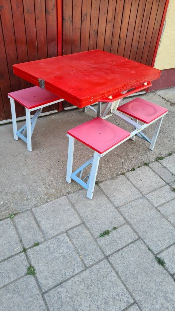 kemping asztal paddal