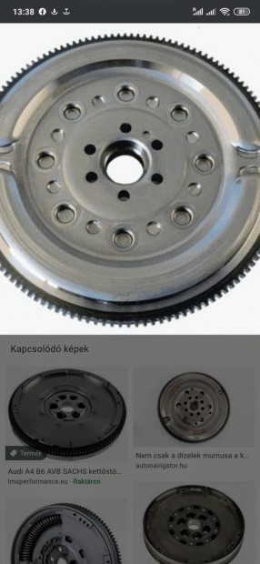 kettős tömegű lendkerék Audi VW Seat Skoda