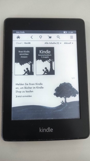 kindle Paperwhite 5 Generációs ebook olvasó Wifi világítás