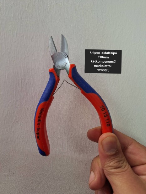 knipex oldalcsip 110mm nagyon pici