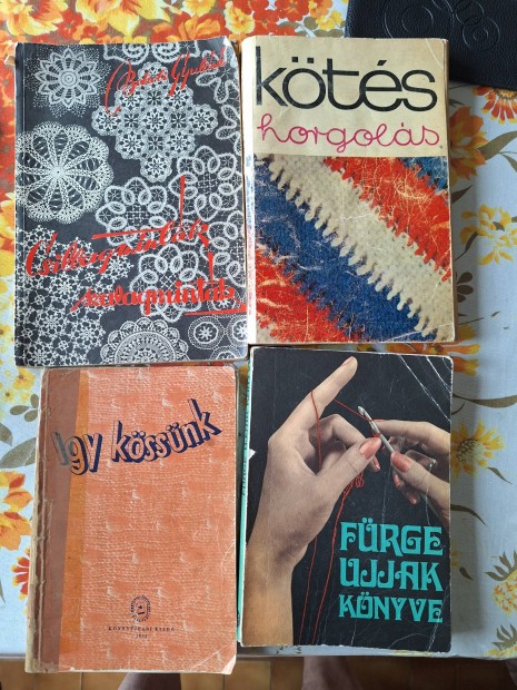 kts horgols knyvek az 50-es 60-as 70-es vekbl