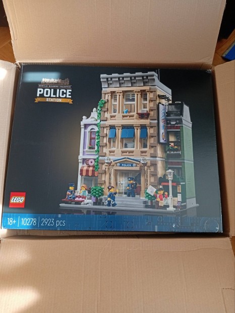 lego 10278 Police Station srlt dobozos