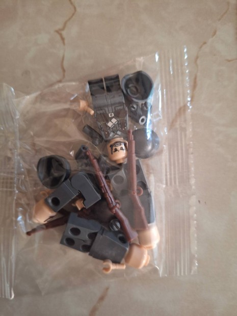 lego jellegü katona 4db