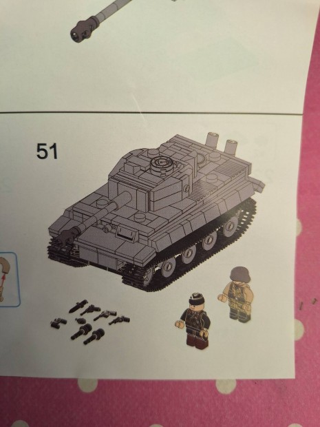 lego jellegü tank