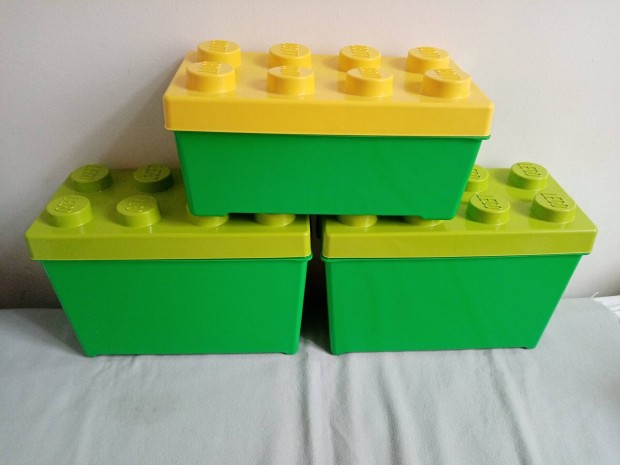 lego tároló dobozok, 3 db
