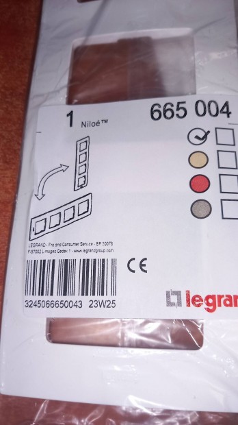 legrand niloe 4-es keret