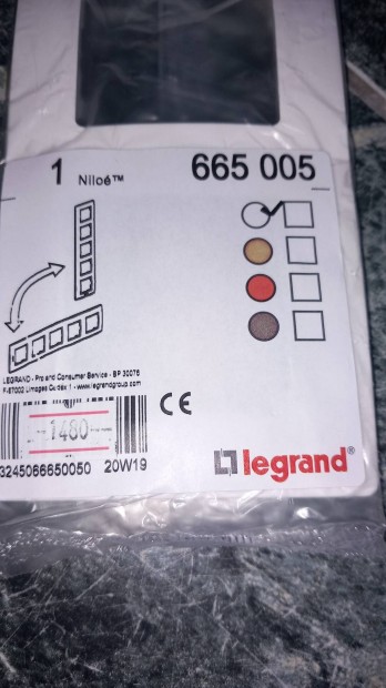 legrand niloe fehr 5-s keret