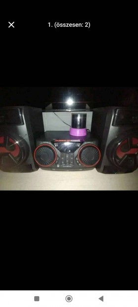 lg Mini hifi foglalva holnapig